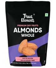 True Elements Almonds Whole 1kg