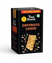 True Elements Dryfruits Chikki (Single Serve 20gm) (Pack of 12) - 240gm