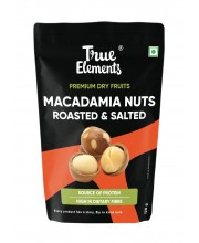 True Elements Macadamia Nuts Roasted And Salted 120gm