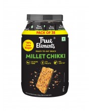 True Elements Millet Chikki Pack Of 35 (525gm)
