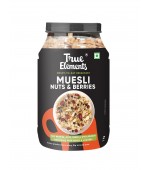 True Elements Muesli Nuts And Berries 1kg (Bottle)