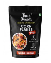True Elements Corn Flakes Pro Millet Crunch 500gm  (Offline BOGO)