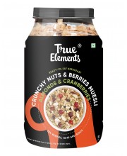 True Elements Muesli Nuts and Berries (Offline Discount) 1000gm (Rs. 150 off)