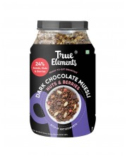 True Elements Muesli Dark Chocolate  (Offline Discount) 1000gm