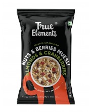 True Elements Muesli Nuts and Berries Pillow Pouch 30gm