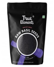 True Elements Basil Seeds Raw 500gm