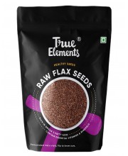 True Elements Flax Seeds Raw 500gm