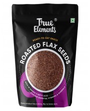 True Elements Flax Seeds Roasted 500gm