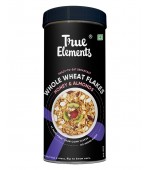 True Elements Whole Wheat Flakes 350gm